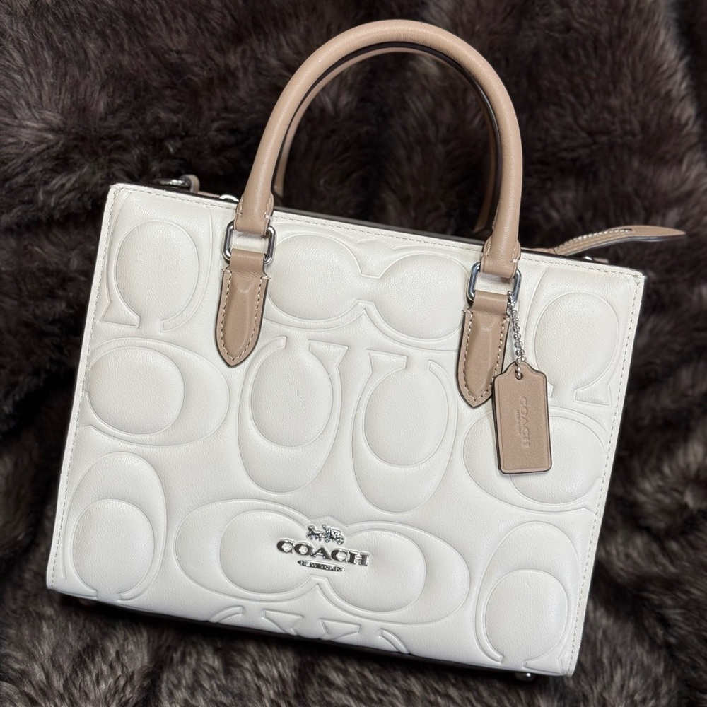 Coach small tote NWT